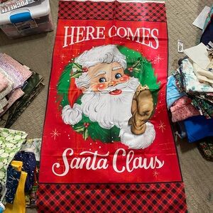 Santa Claus Holiday Decorative panel